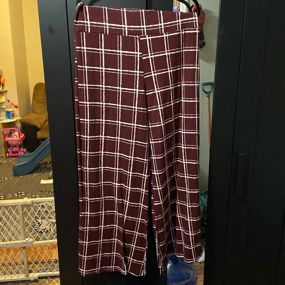 2X Brand new Palazzo Pants honey and lace brand